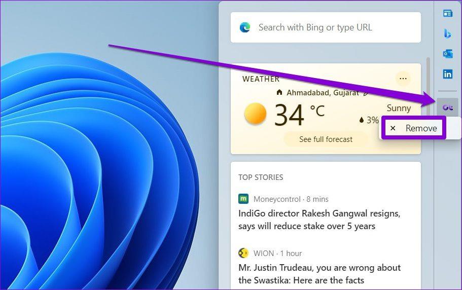 Cách sử dụng Edge Bar trong Microsoft Edge trên Windows 11