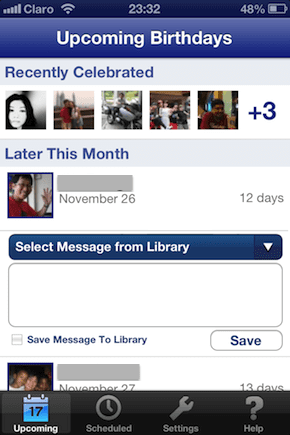 Tự động lên lịch chúc mừng sinh nhật cho bạn bè trên Facebook từ iPhone