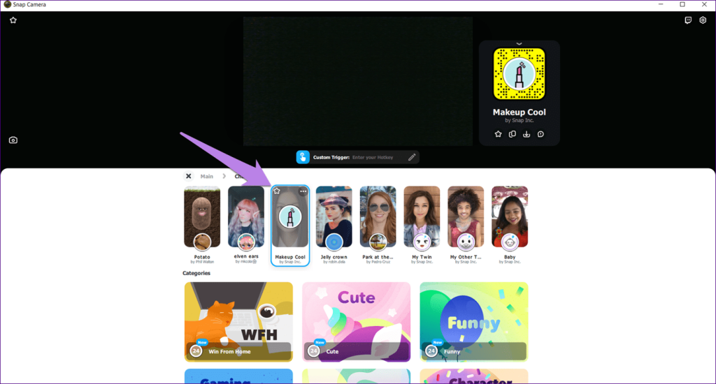 Cách thêm hoặc xóa bộ lọc Snapchat khỏi video thu phóng