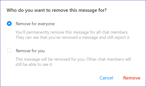 Facebook Messenger Delete và Archive: Cái nào nên sử dụng