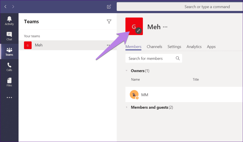 Cách thay đổi tên, hồ sơ và ảnh nhóm trong Microsoft Teams