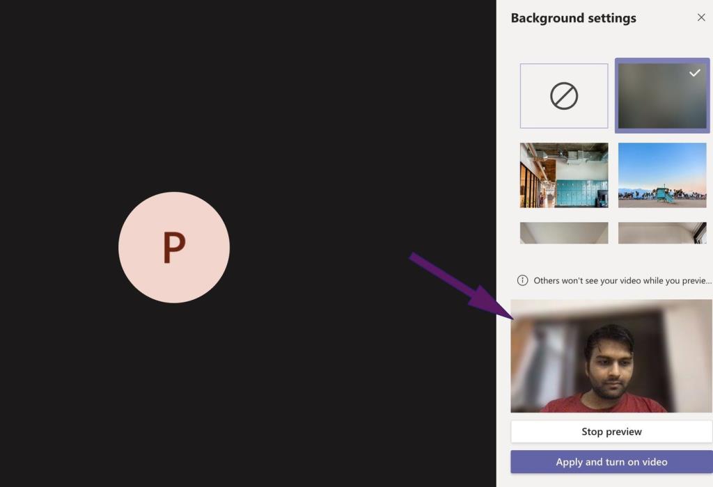 Cách sử dụng tính năng làm mờ nền trong Microsoft Teams