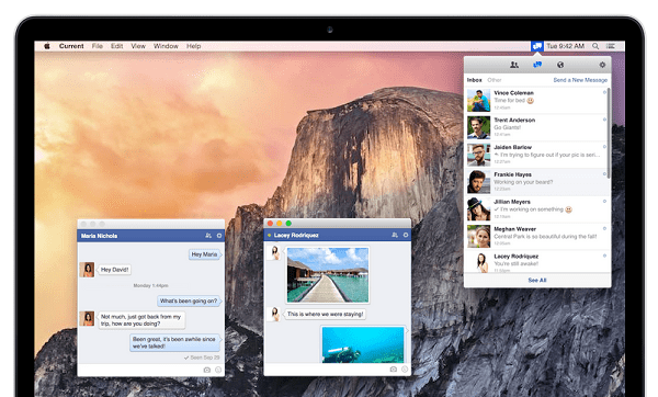 2 ứng dụng trò chuyện trên Facebook dành cho máy Mac thực sự hoạt động