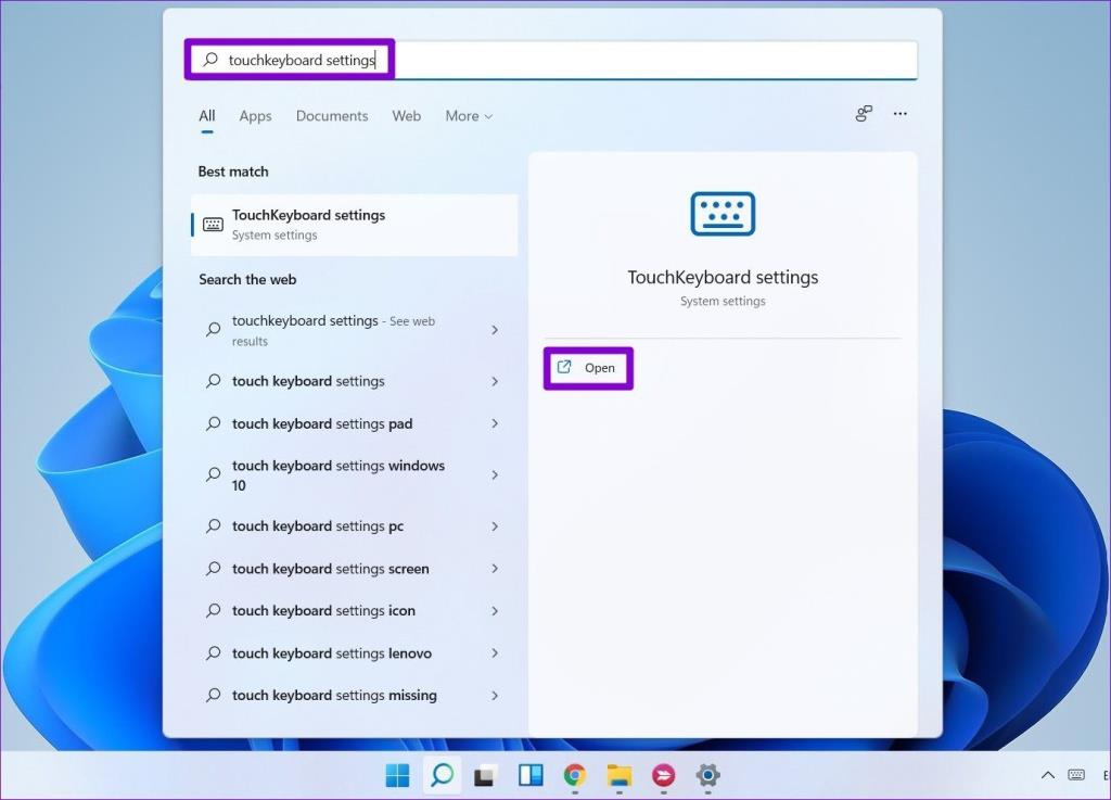 Cách bật và sử dụng bàn phím cảm ứng trên Windows 11