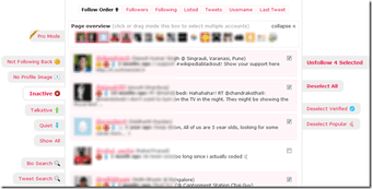 Cách bỏ theo dõi hàng loạt người dùng Twitter không hoạt động