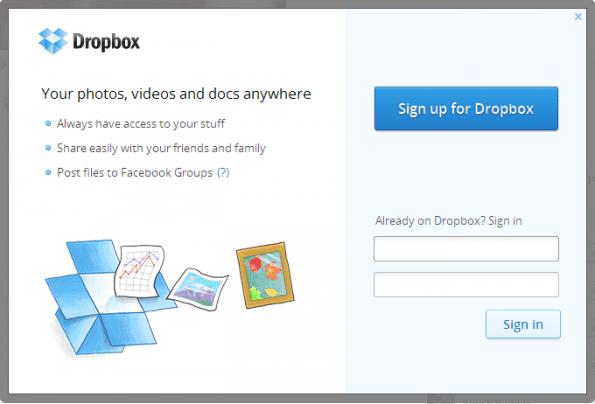 Cách chia sẻ tệp Dropbox với các nhóm Facebook