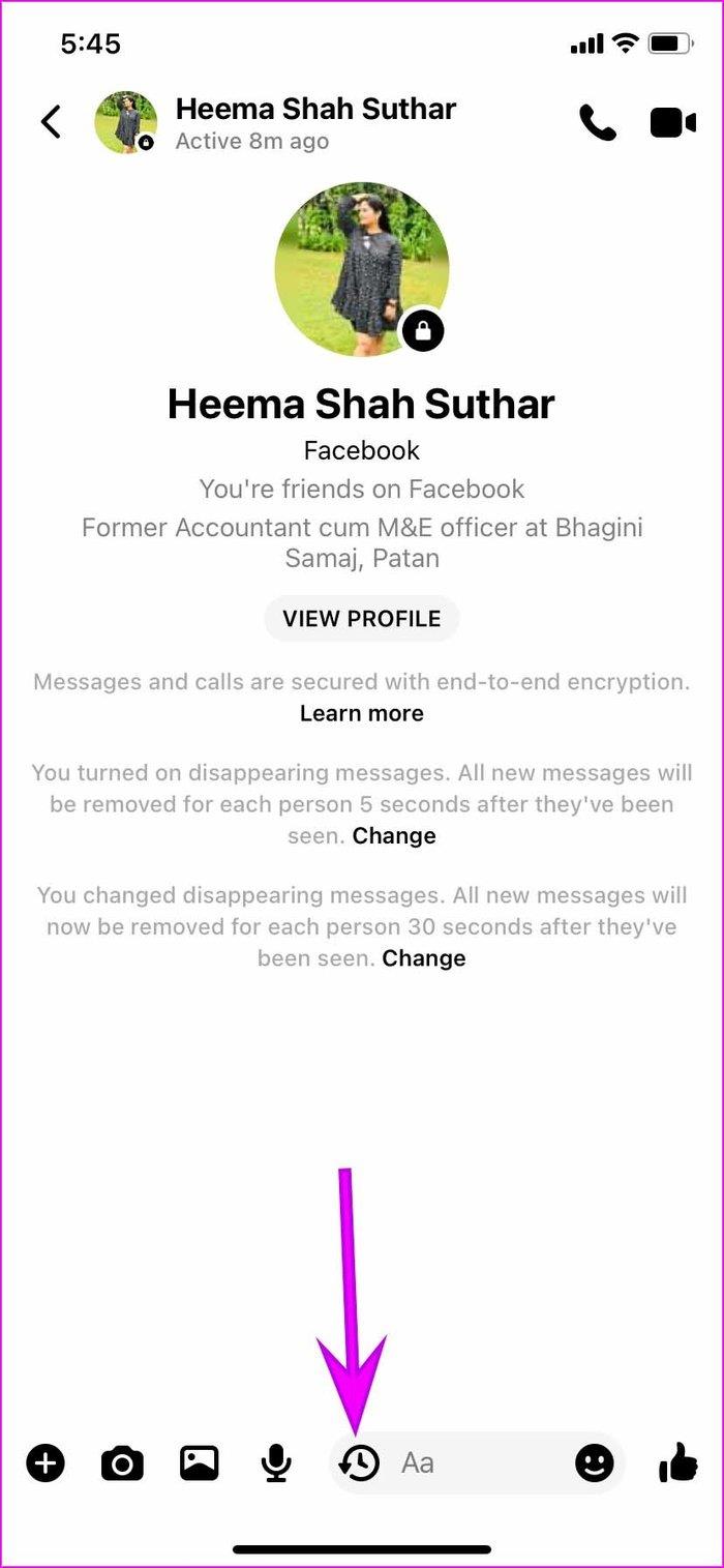 Cách gửi tin nhắn biến mất trong Facebook Messenger