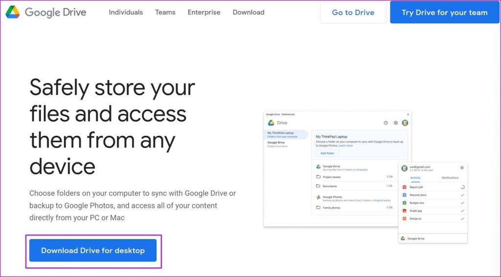 Cách thiết lập Google Drive dành cho máy tính để bàn trên Windows 11