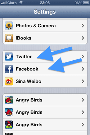 iOS 6: Tweet, đăng lên Facebook từ Trung tâm thông báo