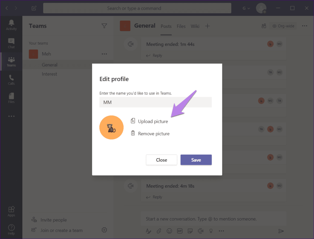 Cách thay đổi tên, hồ sơ và ảnh nhóm trong Microsoft Teams