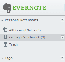 Chia sẻ ghi chú Evernote trên Facebook, Twitter và LinkedIn