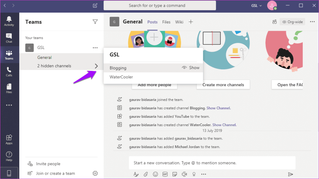 Cách hiển thị tất cả các kênh trong Microsoft Teams trên thiết bị di động, máy tính để bàn và web