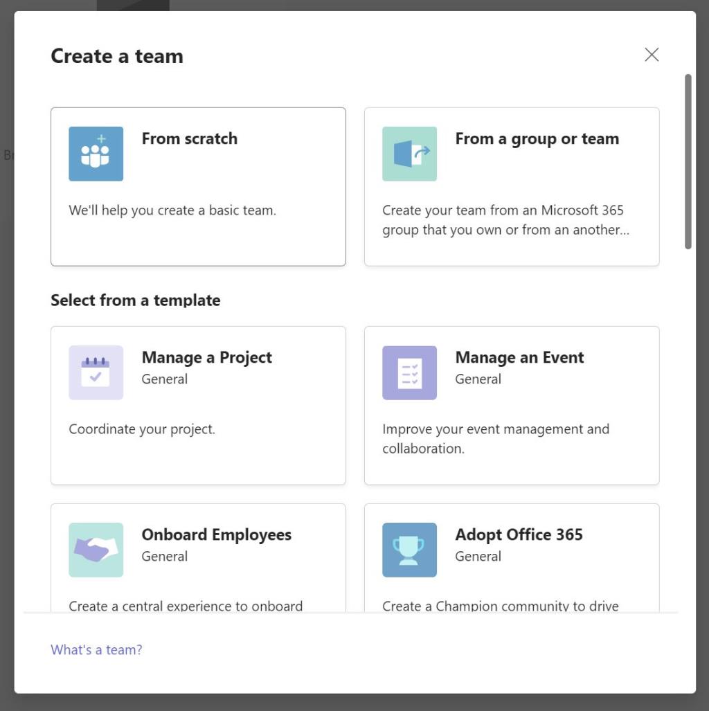 Cách tạo nhóm trong Microsoft Teams