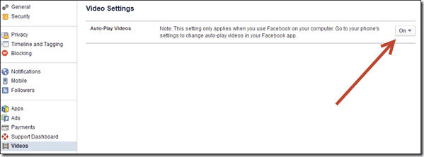 Cách tắt Quảng cáo video tự động phát trên Facebook
