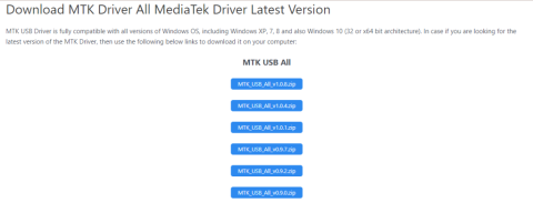 Bagaimana Cara Mengunduh Driver USB MTK Untuk Windows?