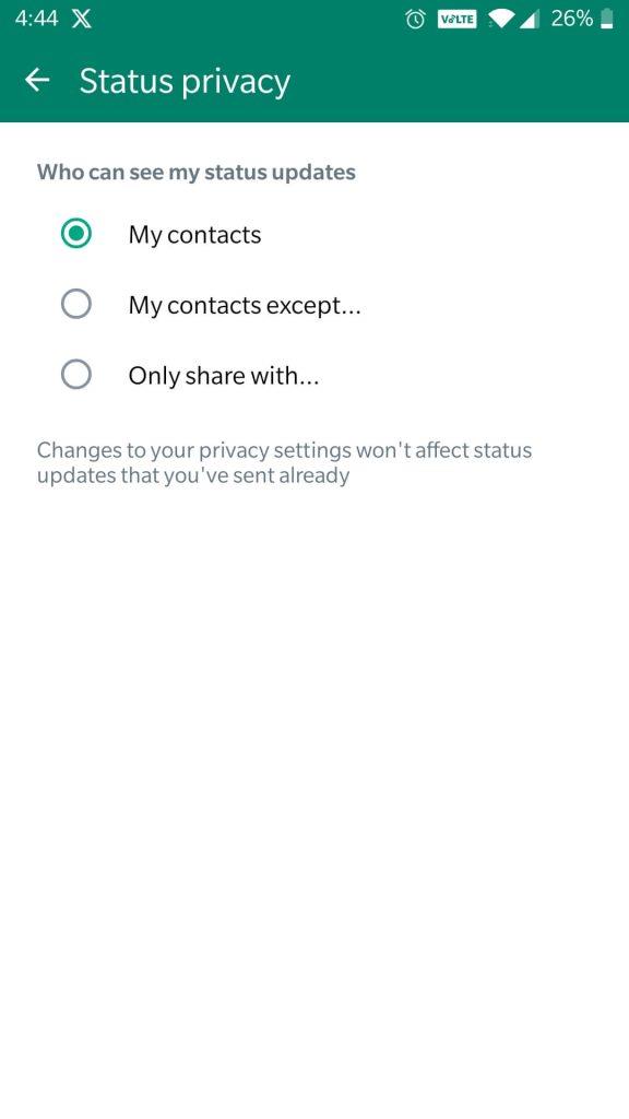 How To Fix WhatsApp Status Not Showing?