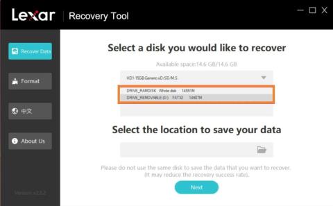 如何使用軟體從 Lexar SD 卡恢復資料？