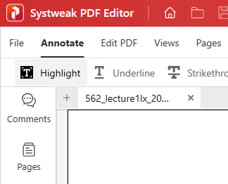 How To Darken PDF With Systweak PDF Editor?