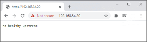 Apa Itu No Healthy Upstream Error & Bagaimana Cara Memperbaikinya?