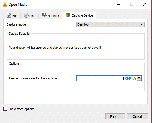 How to Record Your Screen With VLC Media Player On Windows 10, 8 and 7