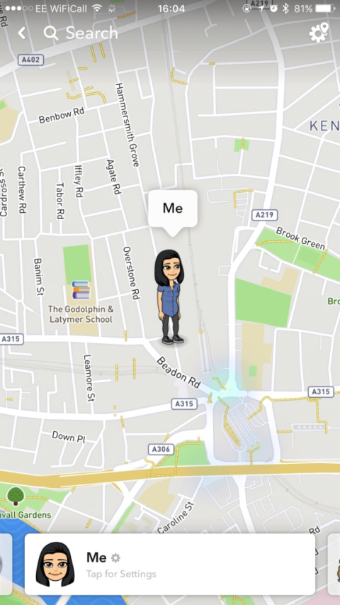 Como usar o Snapchat sem compartilhar sua localização
