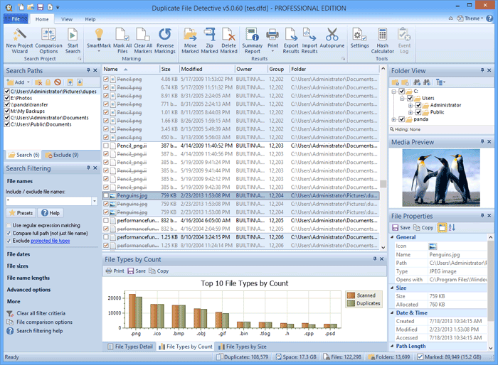 How to Find Duplicates Within ZIP Files