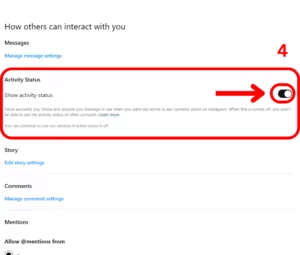 How To Turn Off Active Status On Instagram?