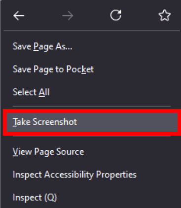 How To Take Scrolling Screenshots In Mozilla Firefox?