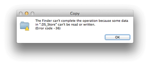 Cum pot remedia codul de eroare 36 pe MacOS Finder