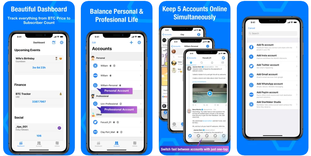 The Ultimate Apps For iPhone App Cloning To Run Multiple Accounts | No Jailbreak Required