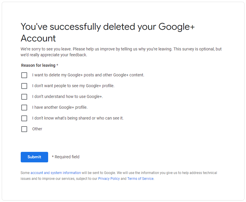 How To Delete Your Google+ Account