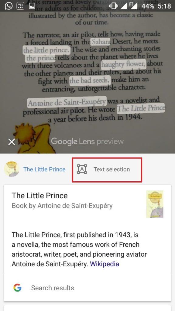 How To Copy Content From Textbooks With Google Lens