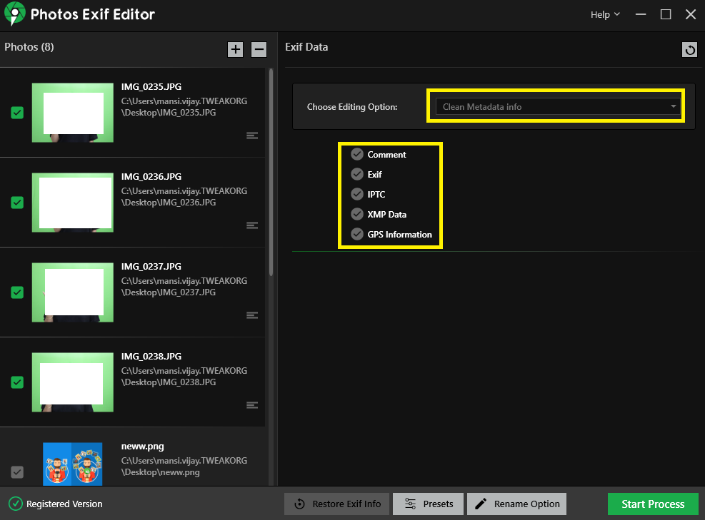 How To Batch Edit RAW Images Exif Metadata On Windows