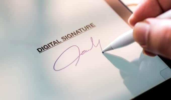 Een handtekening invoegen in Google Documenten