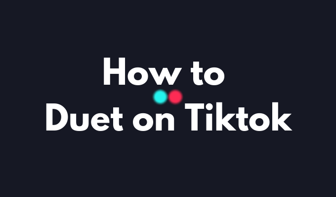 Cara Duet di Tiktok