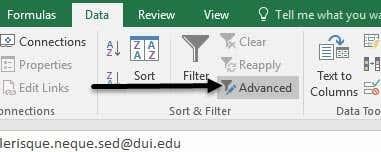 So filtern Sie Daten in Excel