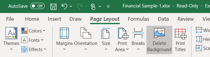 Cómo agregar e imprimir imágenes de fondo de Excel
