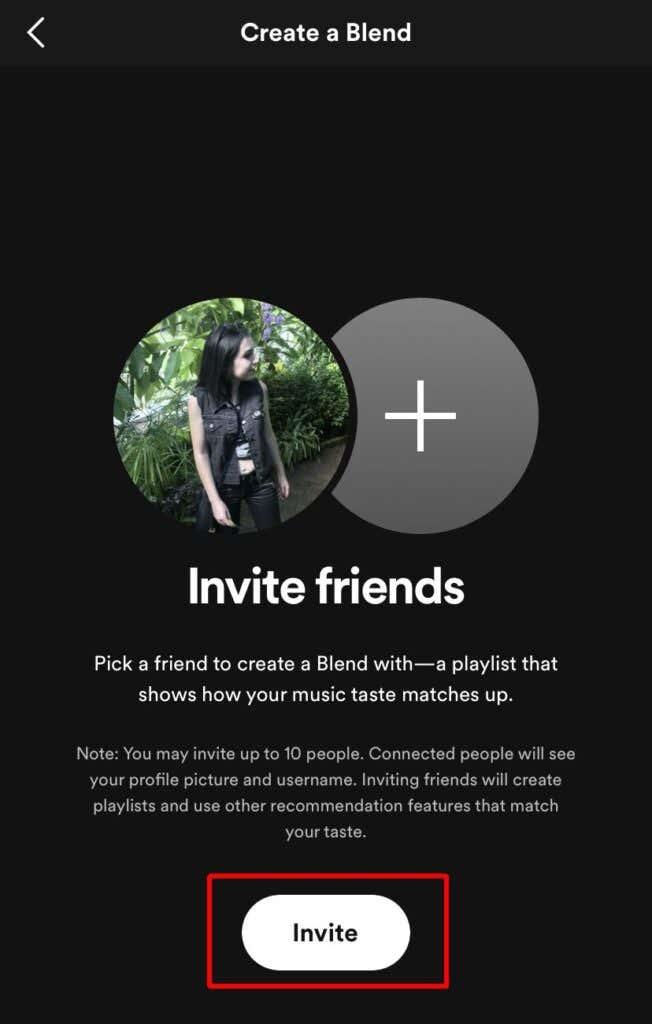 Comment créer une liste de lecture Spotify Blend avec un autre utilisateur