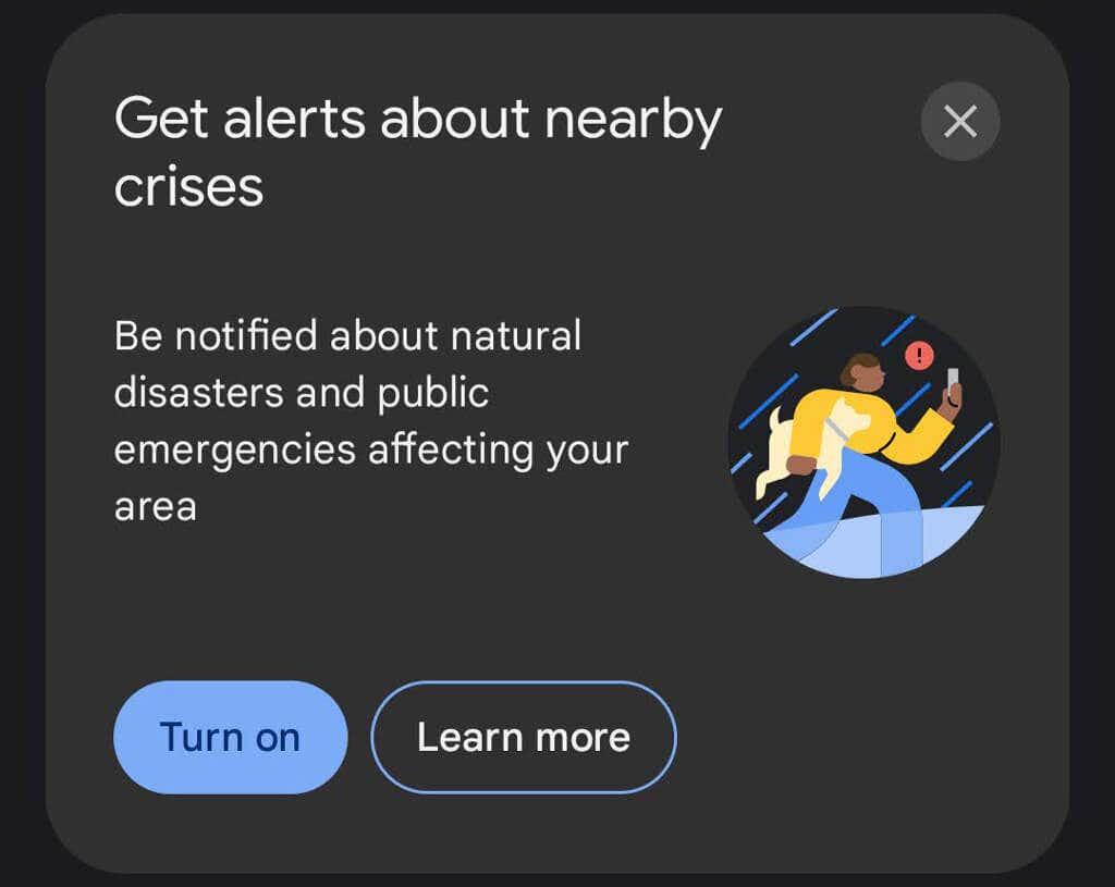 Google の Personal Safety アプリの使用方法