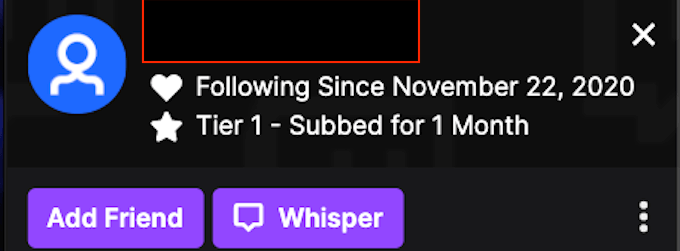 Cómo susurrar en Twitch