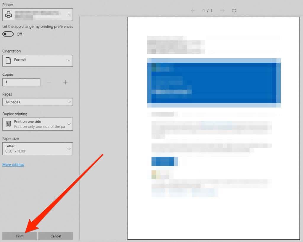 Cum să imprimați un e-mail din Gmail, Yahoo, Outlook și altele