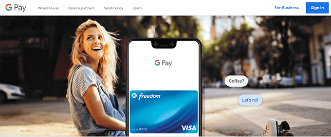 Google Pay でメールで送金する方法