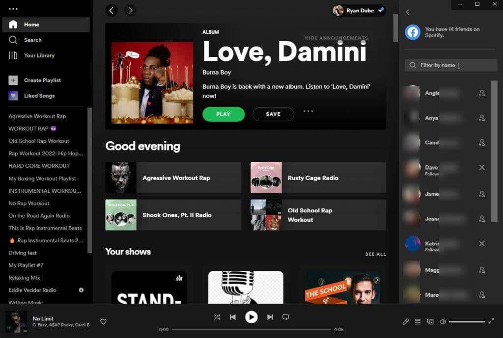 Cara Melihat Aktiviti Rakan Anda di Spotify