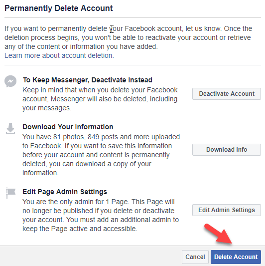 Cómo descargar y eliminar tus datos de Facebook