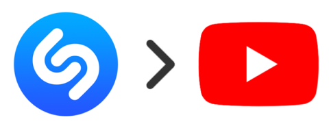 Cómo importar canciones de Shazam a YouTube