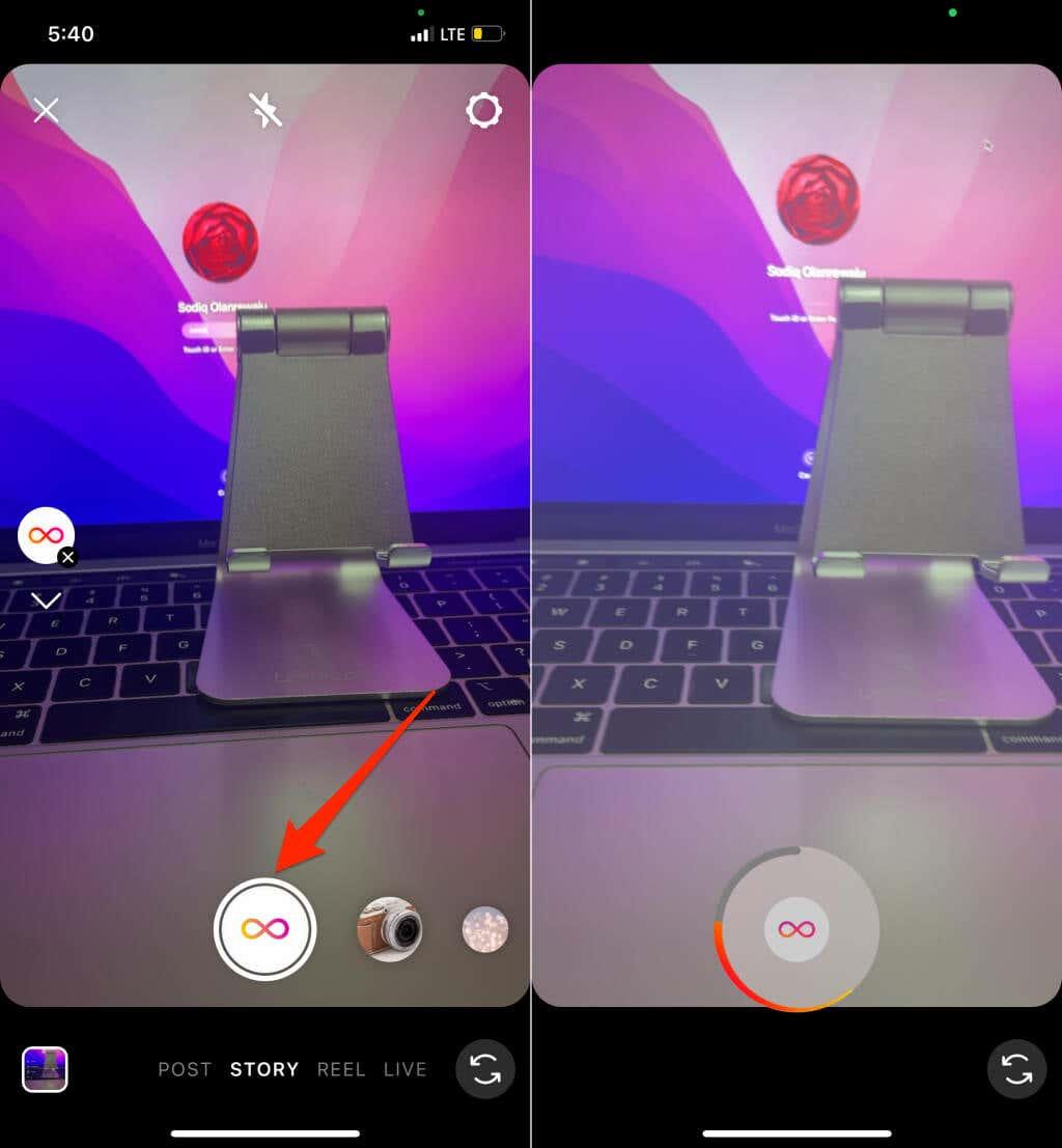 Jak robić filmy Boomerang na Instagramie i Snapchacie