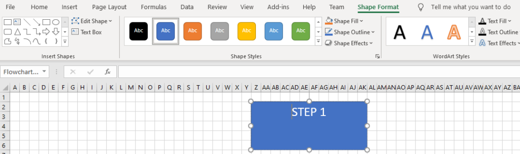 كيفية إنشاء مخطط انسيابي في Word و Excel