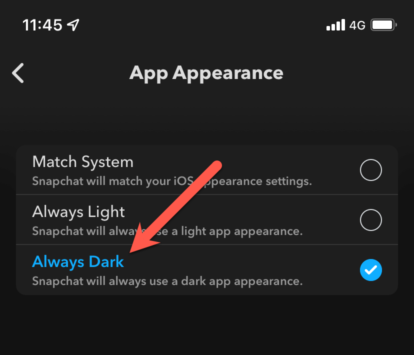 Como obter o Snapchat Dark Mode no Android e iOS