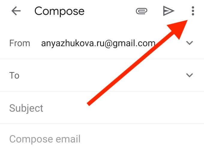 Como enviar e-mails privados no Gmail