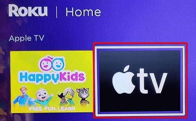 RokuでApple TVを見る方法
